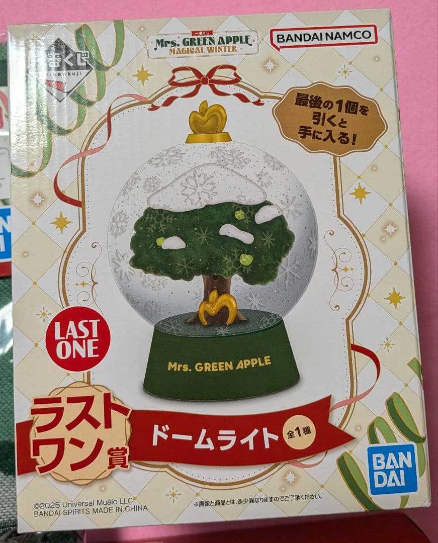 Mrs. GREEN APPLE ミセス 一番くじラストワンストールタペストリー