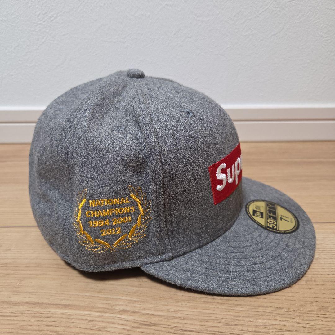 Supreme 59FIFTY グレーキャップ