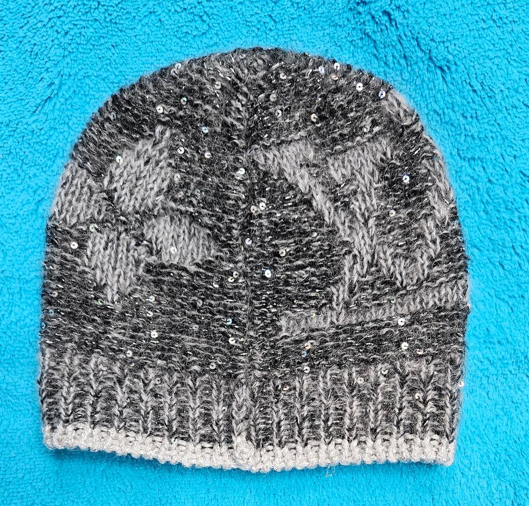 LOUIS VITTON ルイヴィトンスパンコールビーニーモノグラムニット帽