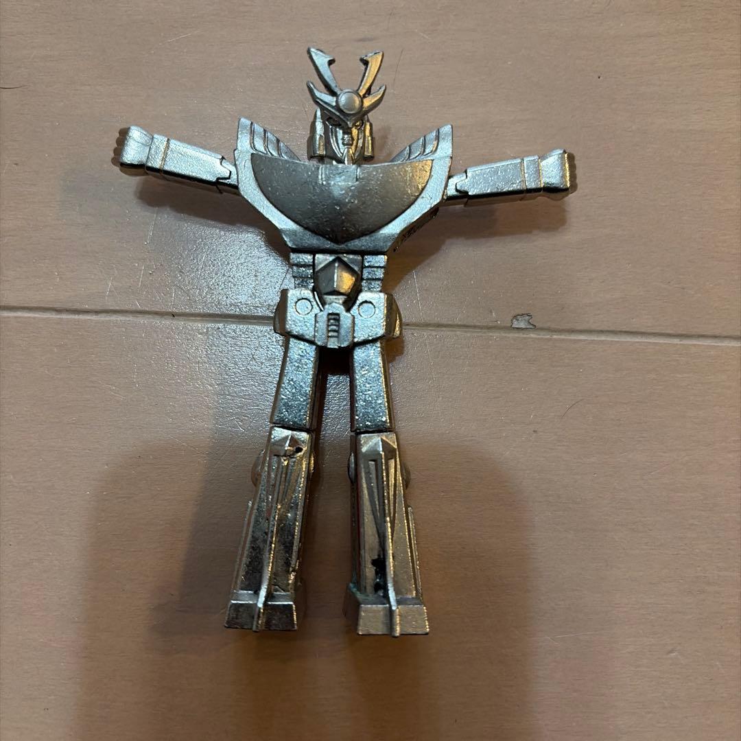 ミニ合金 ロボットフィギュア 可動式　希少　昭和レトロ　パチ