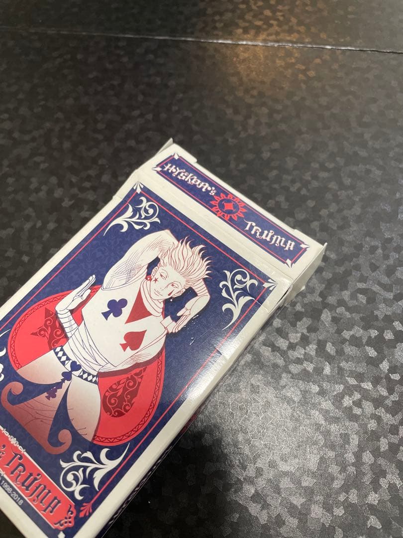 HUNTERXHUNTER　創刊50周年記念　ジャンプ展　ヒソカ　トランプ