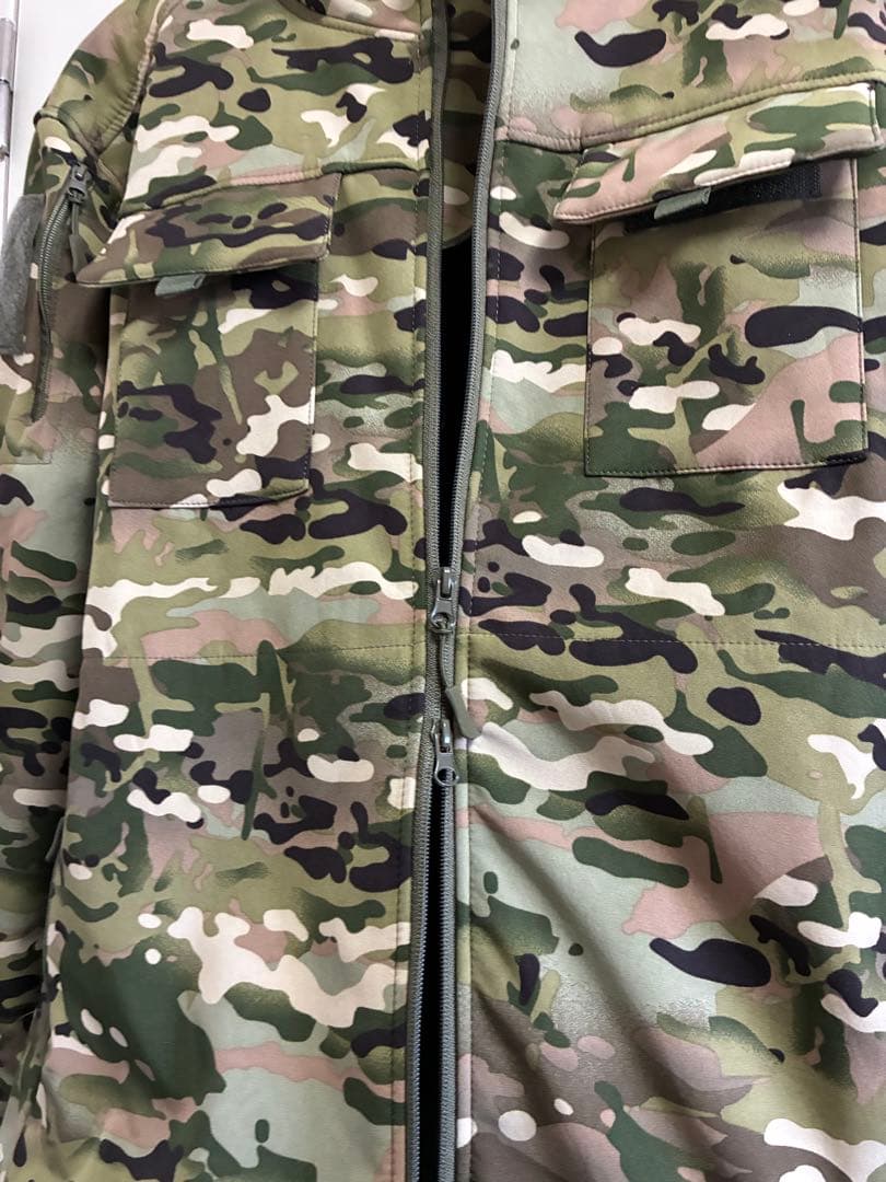 未使用ロシア軍北朝鮮軍仕様マルチカム防寒外被表地防風撥水素材裏地総フリース