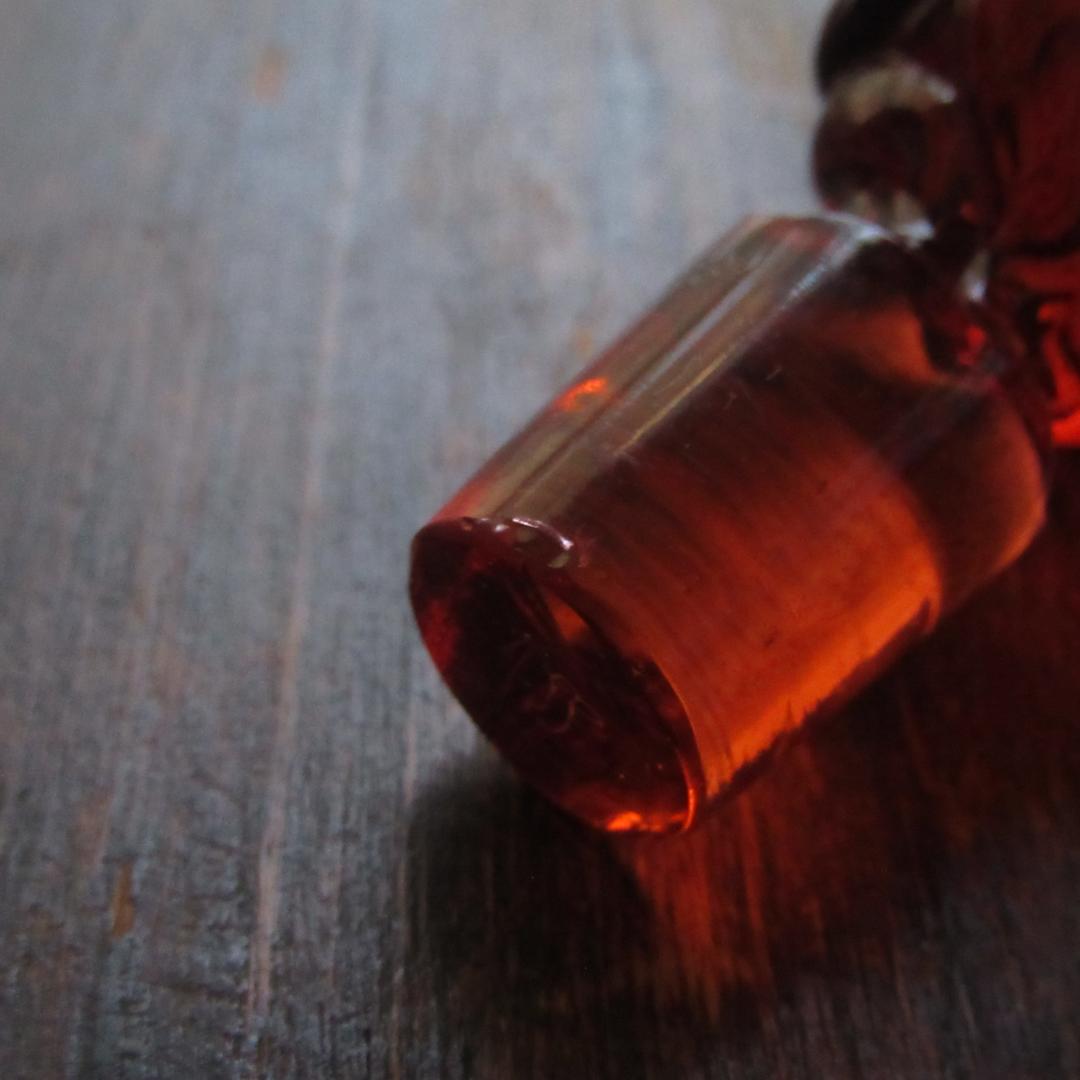 オールドバカラ　1890年頃「ROSACES　MULTIPLES」　香水瓶