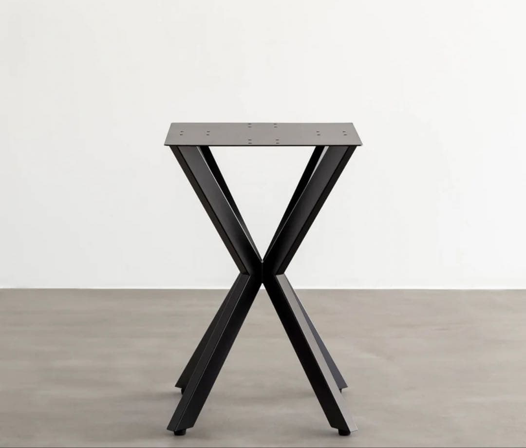 【新品】テーブル脚/かなでもの　KANADEMONO カフェ脚　ブラック