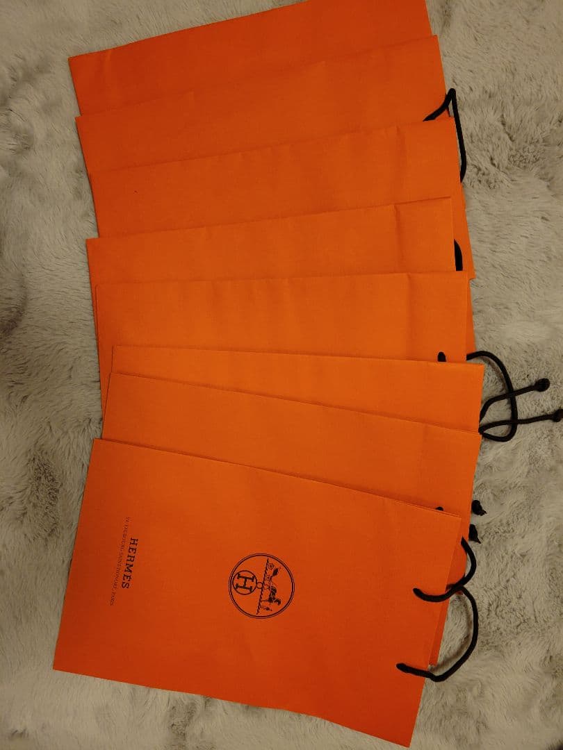 HERMES ギフト袋 26枚セット オレンジ
