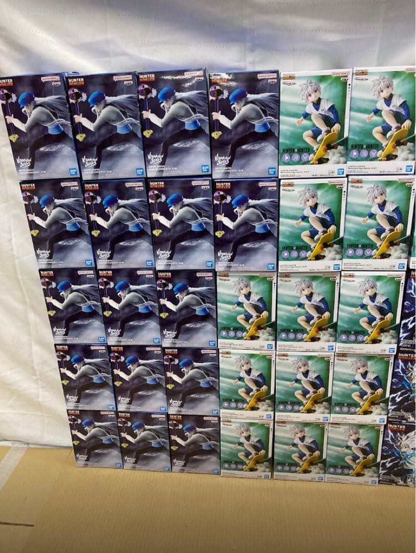 40体HUNTER×HUNTER カイト　クラピカ　ゴン　キルア　フィギュア