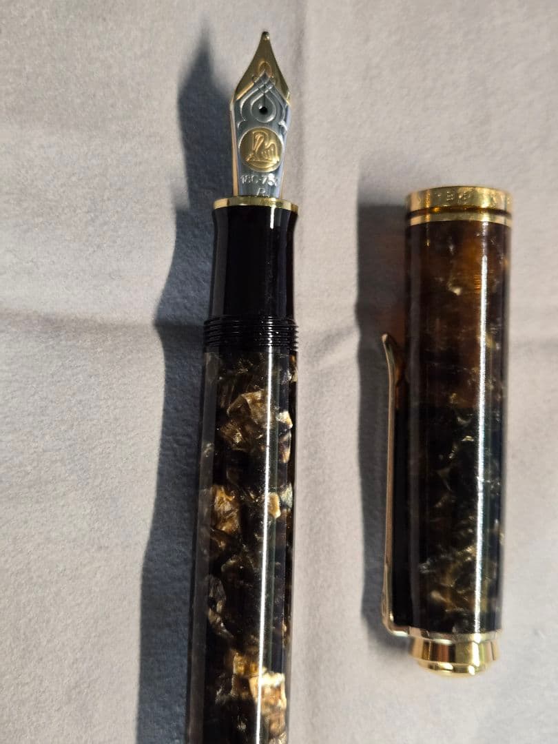 ペリカン　万年筆　M800 ルネッサンスブラウン　字幅＝B