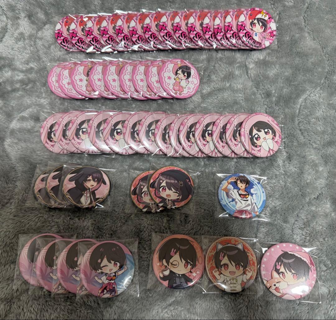 ちょこらび さくらくん 缶バッジ