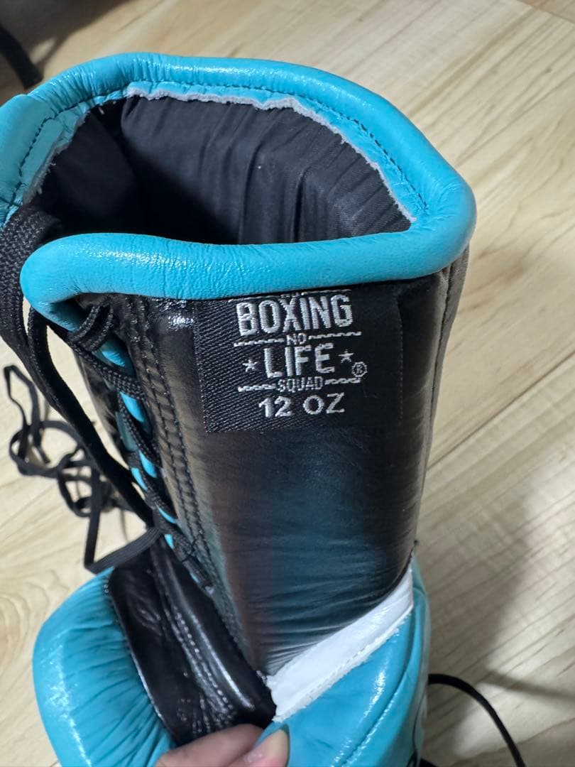 最終値下げ！ノーボクシングノーライフボクシンググローブ12oz ムンギア戦モデル