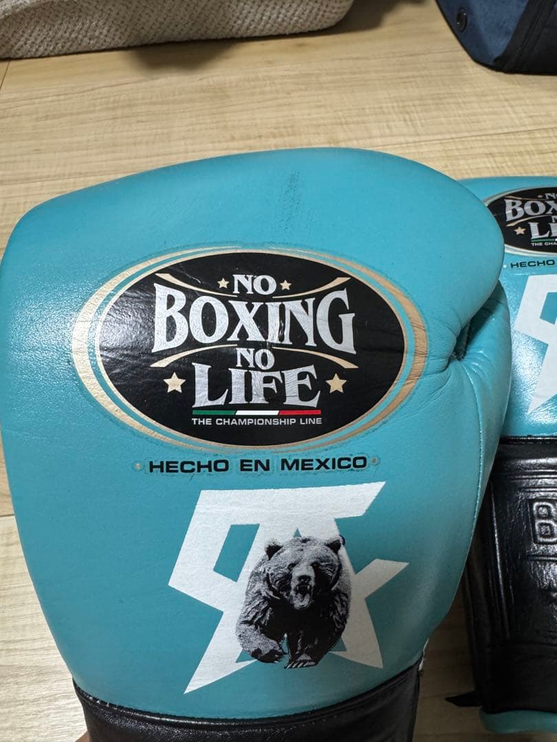 最終値下げ！ノーボクシングノーライフボクシンググローブ12oz ムンギア戦モデル