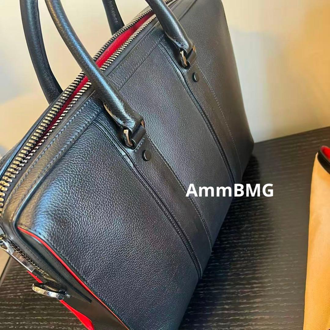 定価40万　美品 希少ルブタン 2way ブリーフケース 斜め掛け レザー　正規