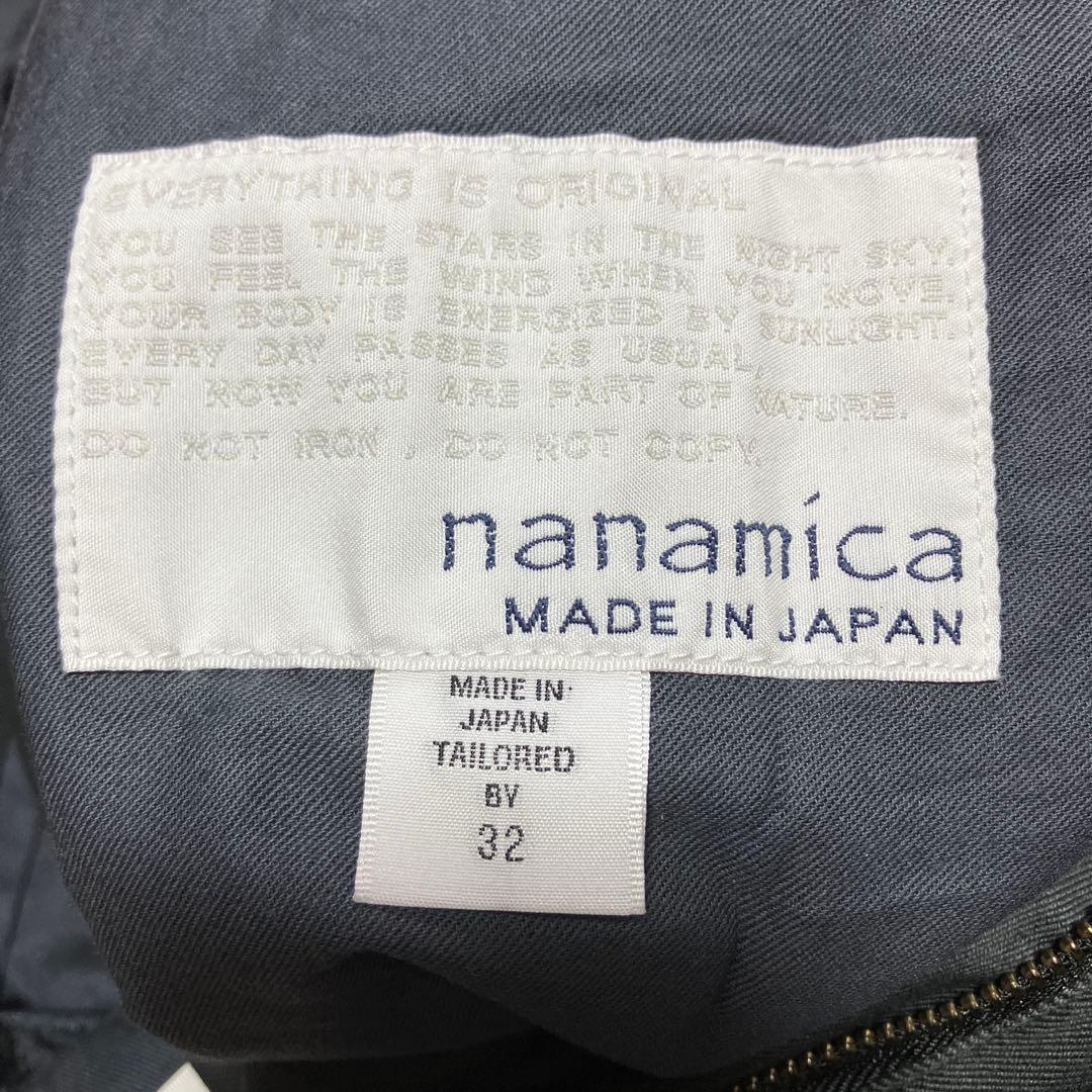 nanamica チノパン新品 32 ダークグリーン