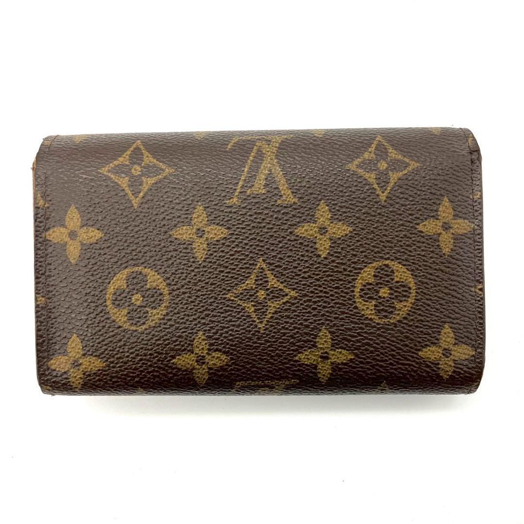 正規品 ルイヴィトン 新型 トレゾール 二つ折り財布 モノグラム