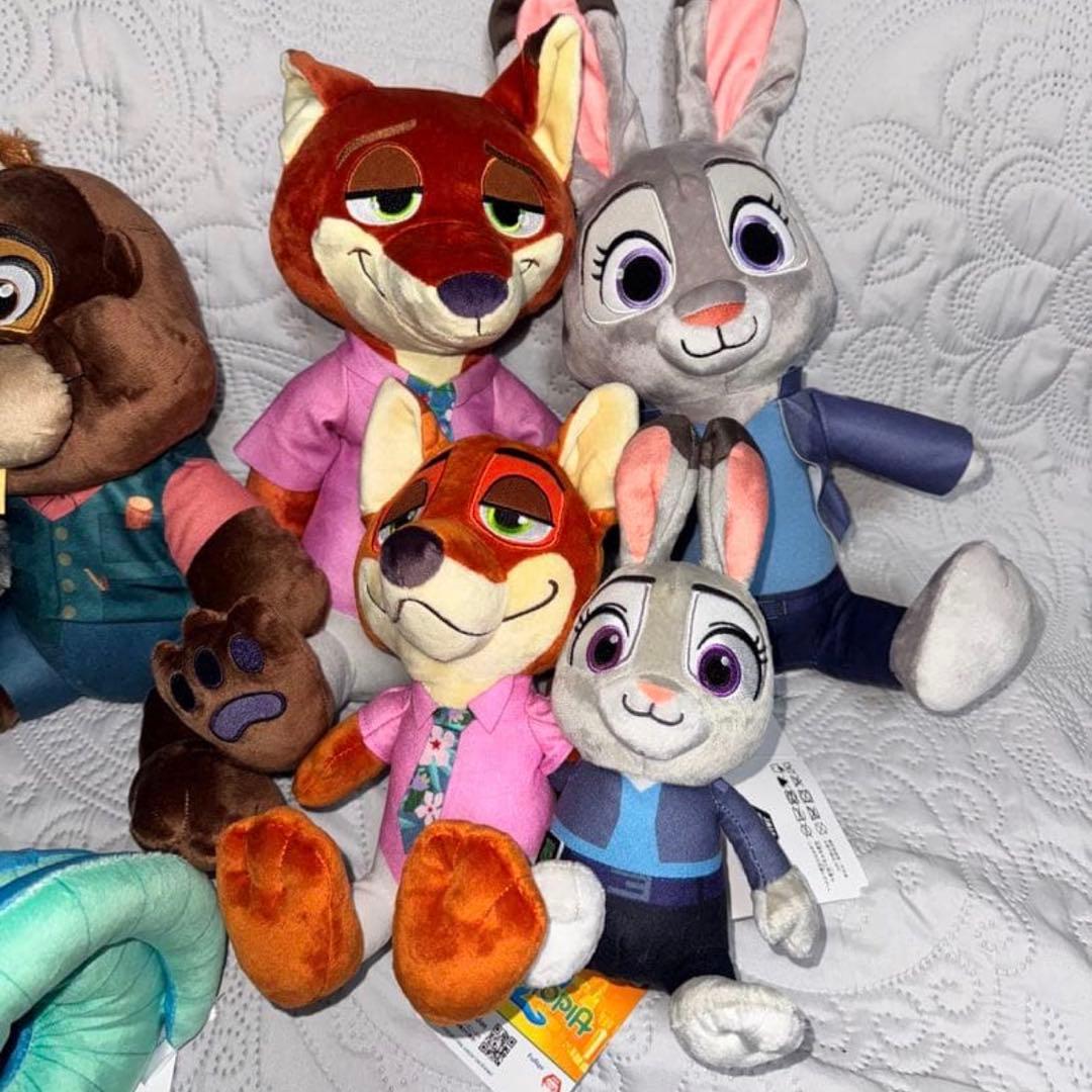 ズートピア2 L ぬいぐるみ　全5種　ペアぬいぐるみ　ニック　ジュディ　6個