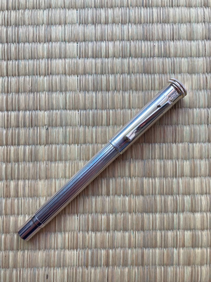 本日限定！ファーバーカステル伯爵コレクション 万年筆　sv925 fニブ