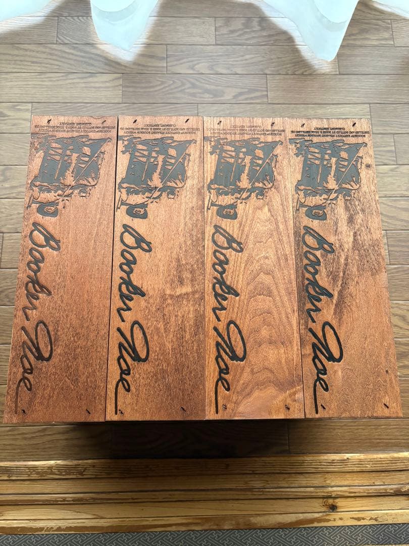 BOOKER'S ウイスキー用木製ボックス　12個セット　bourbon