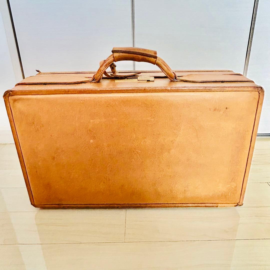 【希少】Hartmann スーツケース ヌメ革 キャメル