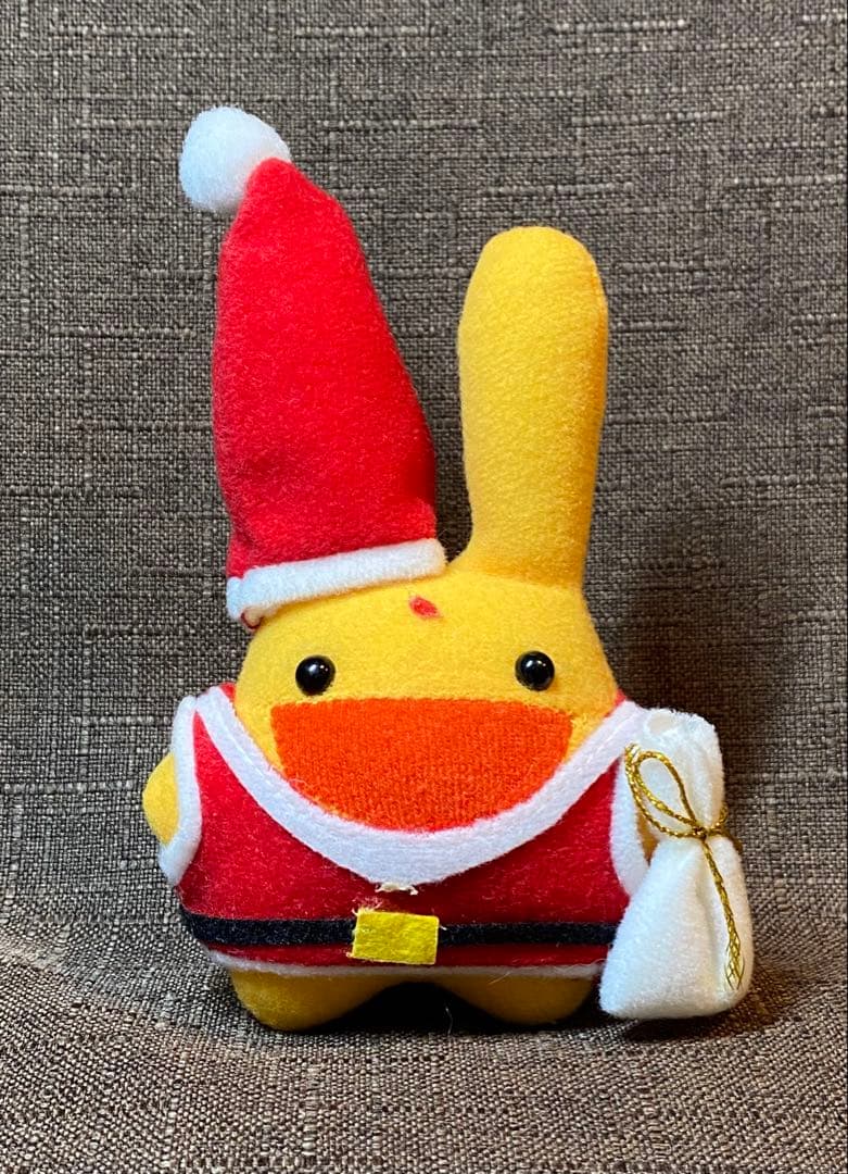 希少! ぷよまん本舗 カーバンクル サンタ コンパイル キーチェーン レトロ