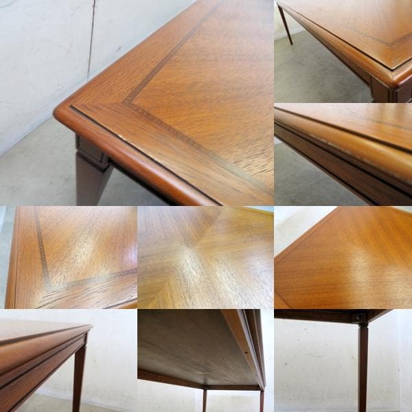 美品■カンディハウス■国産■クラシック■ダイニングテーブル■オーク材■200幅