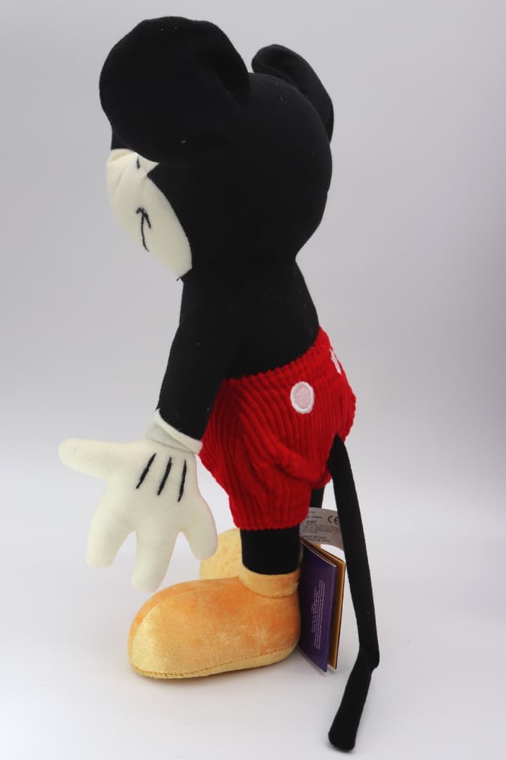 75周年ミッキーマウス ぬいぐるみ 約34cm レアアイテム