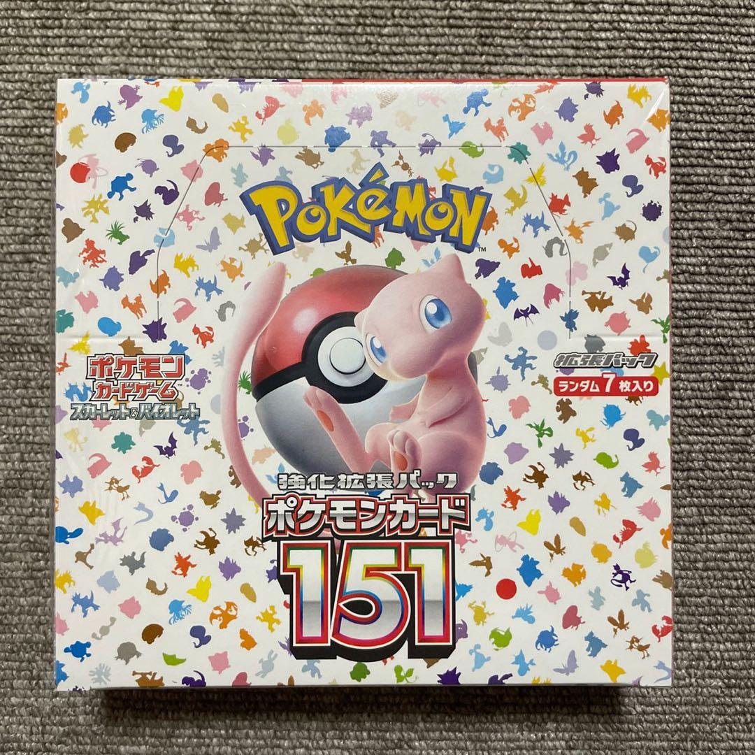 新品　ポケモンカードゲーム　ポケカ　スカーレット　151 グッズ　ポケモン