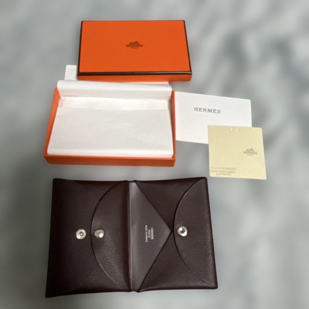 HERMES カードケース カルヴィ コンパクト