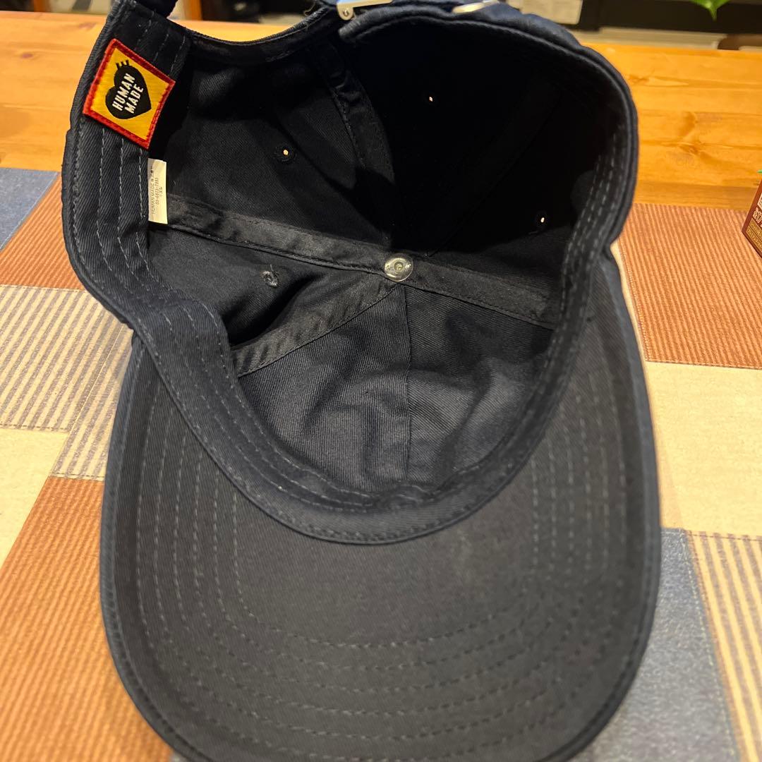 【極美品】HUMAN MADE ネイビーキャップ