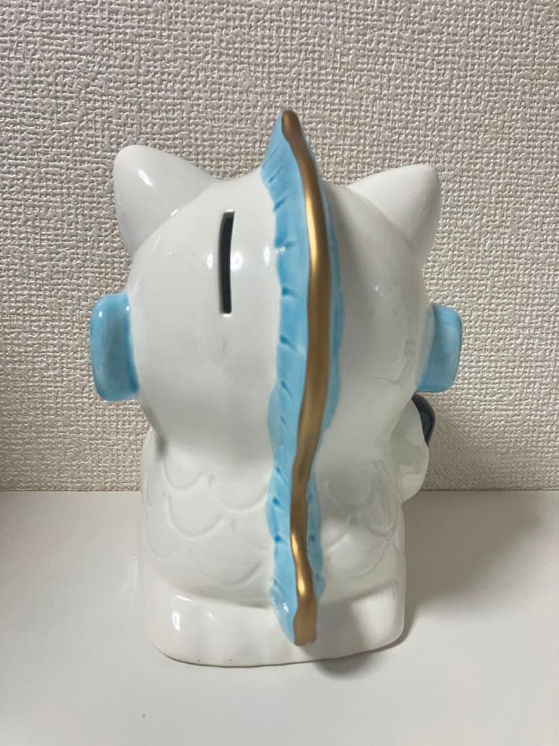 はんぎょどん 忍者もんじゃ貯金箱 招き猫 まねきバンク サンリオ昭和レトロ箱付き