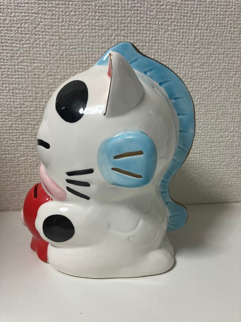 はんぎょどん 忍者もんじゃ貯金箱 招き猫 まねきバンク サンリオ昭和レトロ箱付き