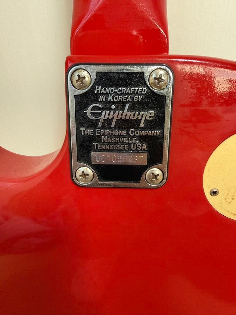 Epiphone Les Paul レッド ギター