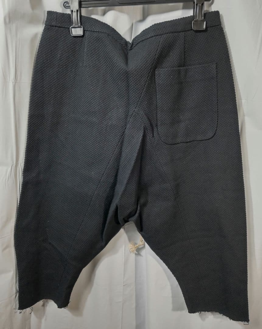 AVIALAE DROPCROTCH HEAVY WAFFLE ブラック