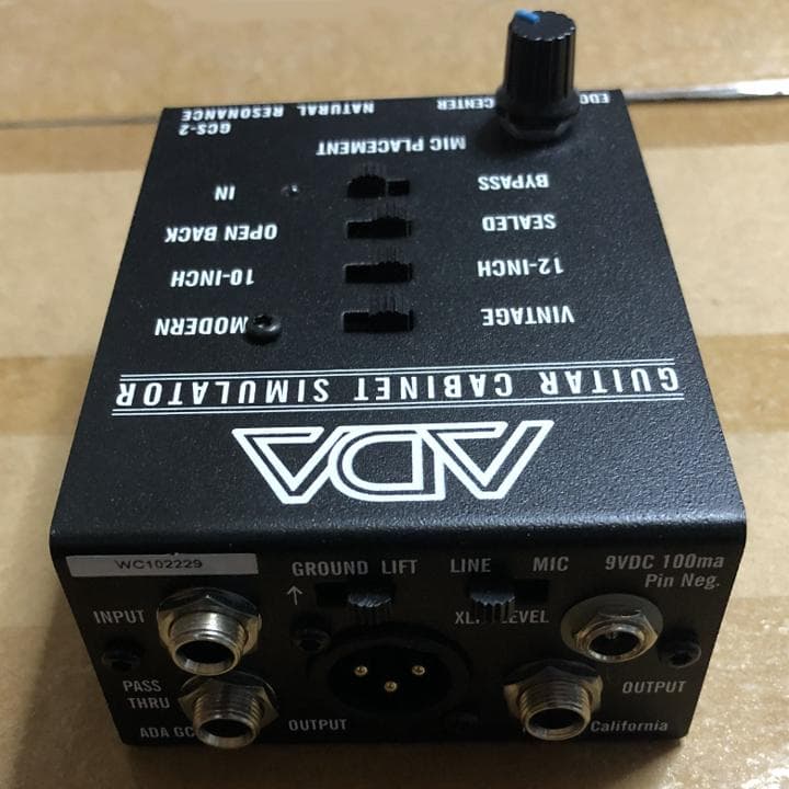 ADA GCS-2 ギター キャビネット シミュレーター (検 MP-1)