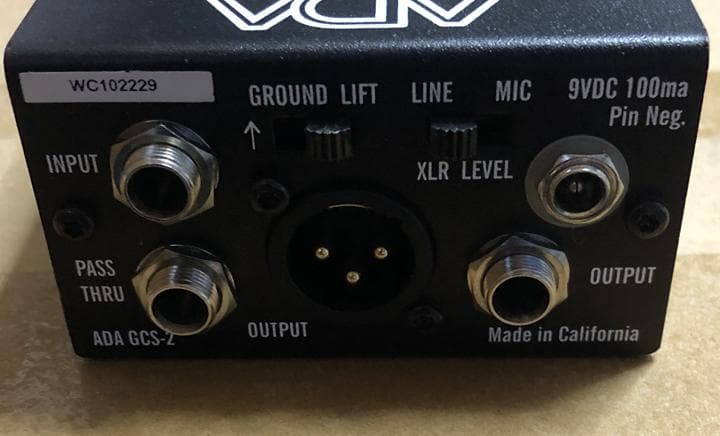 ADA GCS-2 ギター キャビネット シミュレーター (検 MP-1)