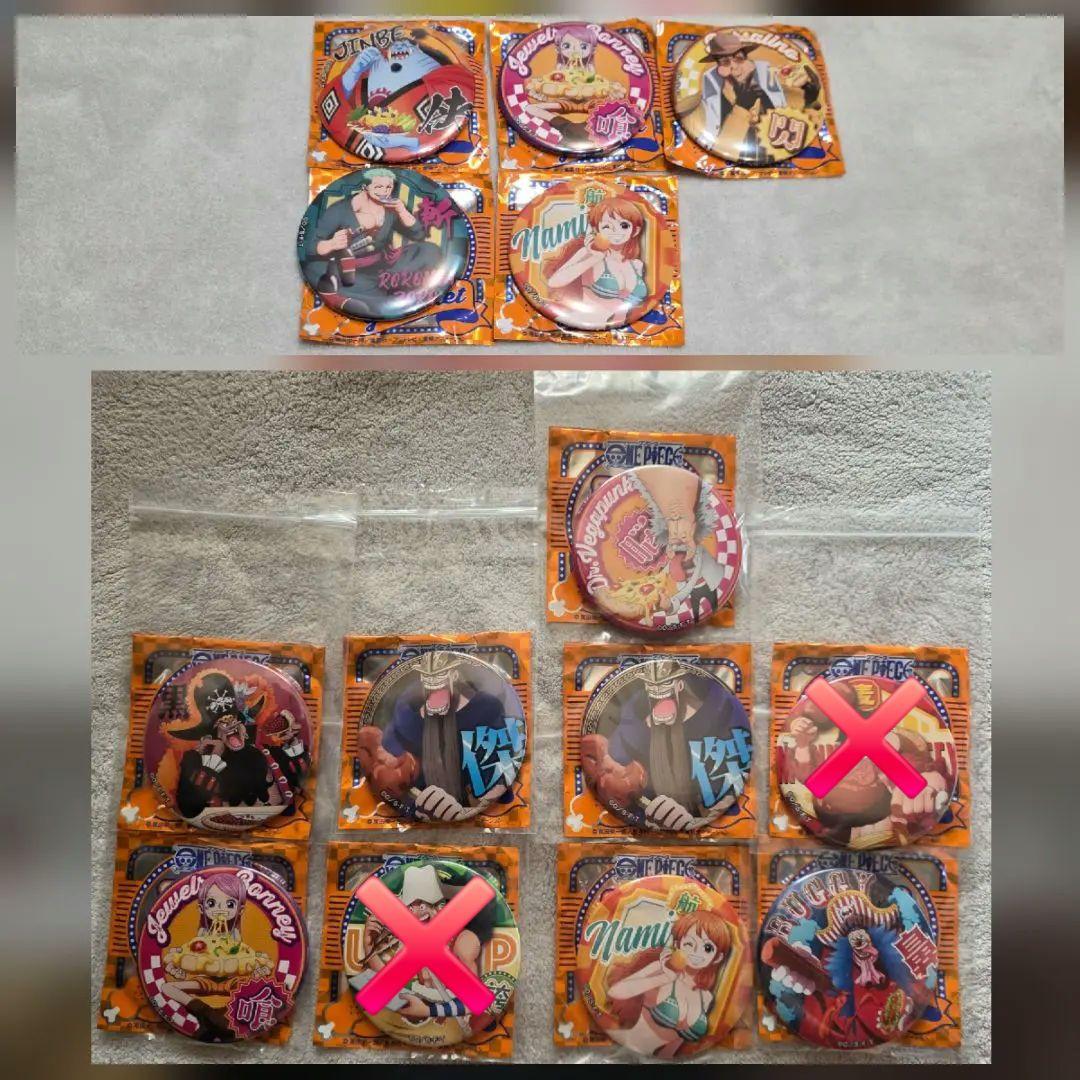 ワンピース　輩缶バッジ　第29弾　GOURMET　麦わらストア限定