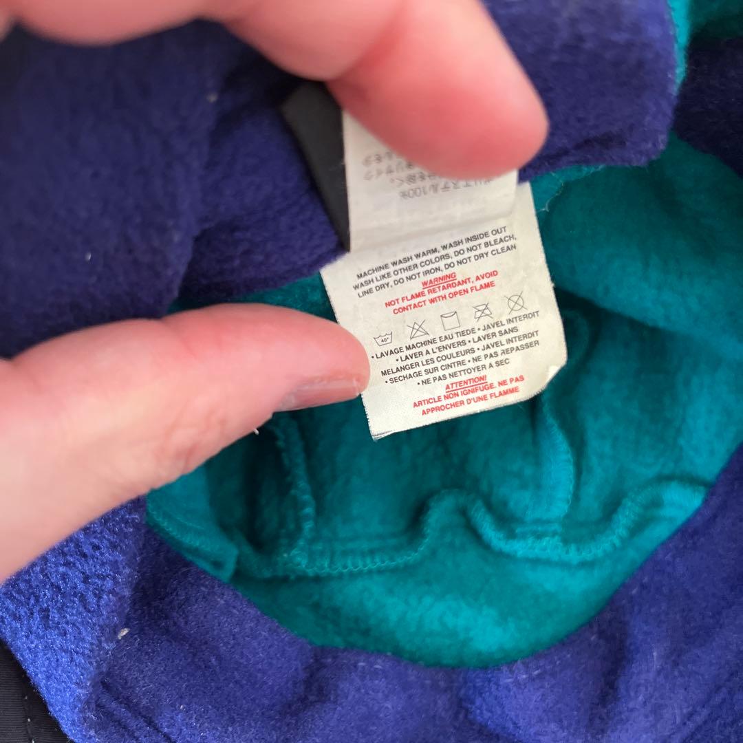 パタゴニア　フリースダックビルキャップ