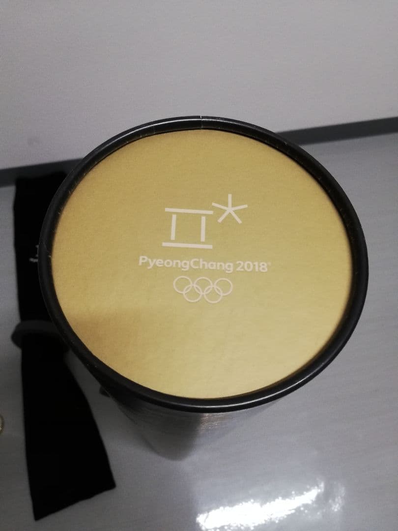 【レア 美品!】平昌オリンピック 聖火リレー トーチ 羽生結弦 日本人ランナー