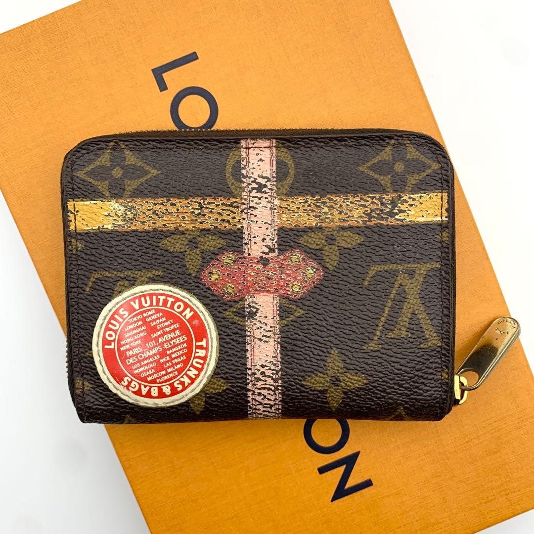 希少 限定✨ ルイヴィトン ジッピーパース サマートランク 茶 財布