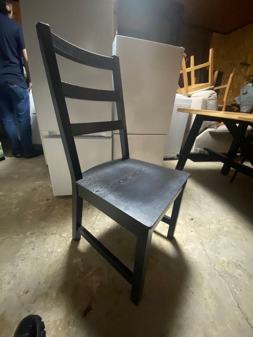 IKEA木製ダイニングテーブル 180cm x 90cmセット