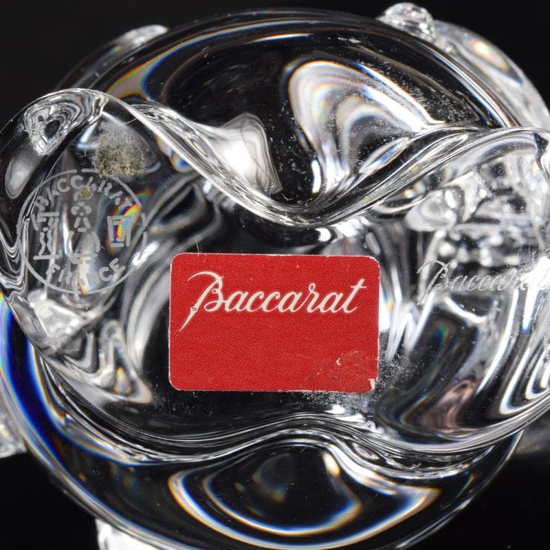 Baccarat　バカラ　クリスタルガラス　スノーマン　置物　箱付　V　7134