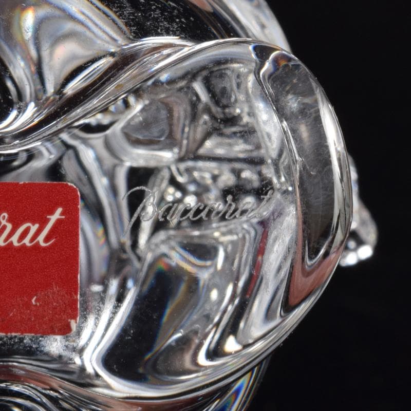 Baccarat　バカラ　クリスタルガラス　スノーマン　置物　箱付　V　7134