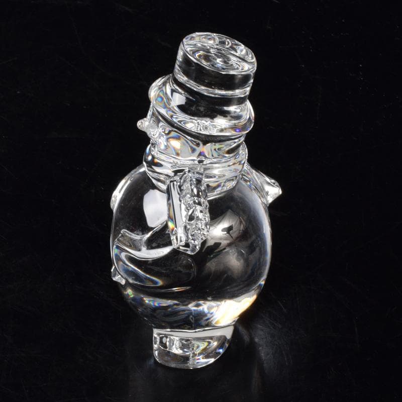 Baccarat　バカラ　クリスタルガラス　スノーマン　置物　箱付　V　7134