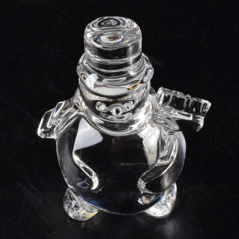 Baccarat　バカラ　クリスタルガラス　スノーマン　置物　箱付　V　7134