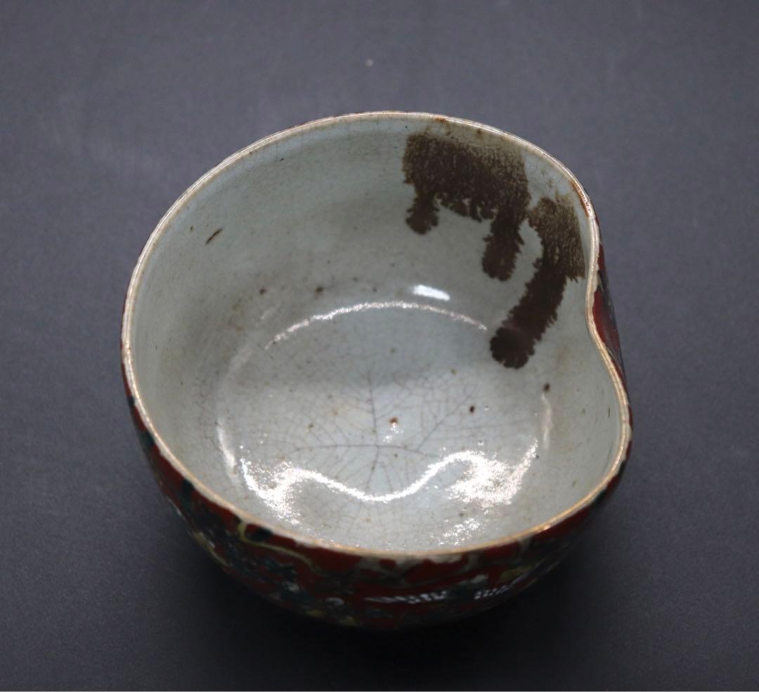 時代　木米　鉢&徳利&くいのみ8点セット　送料込み0916