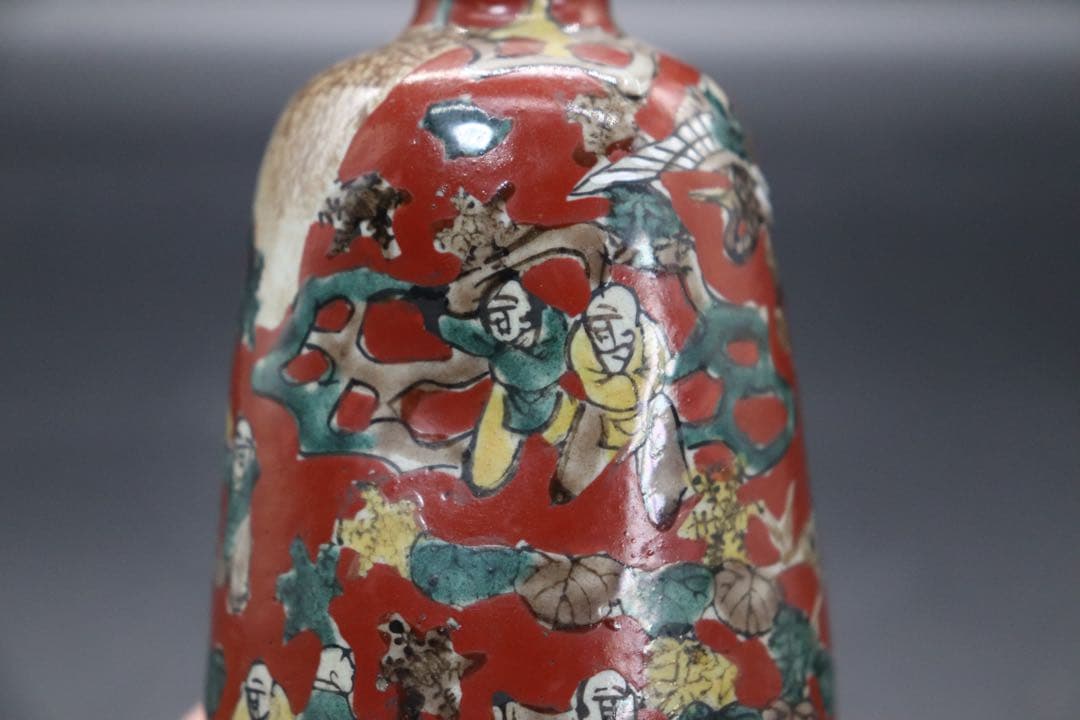 時代　木米　鉢&徳利&くいのみ8点セット　送料込み0916