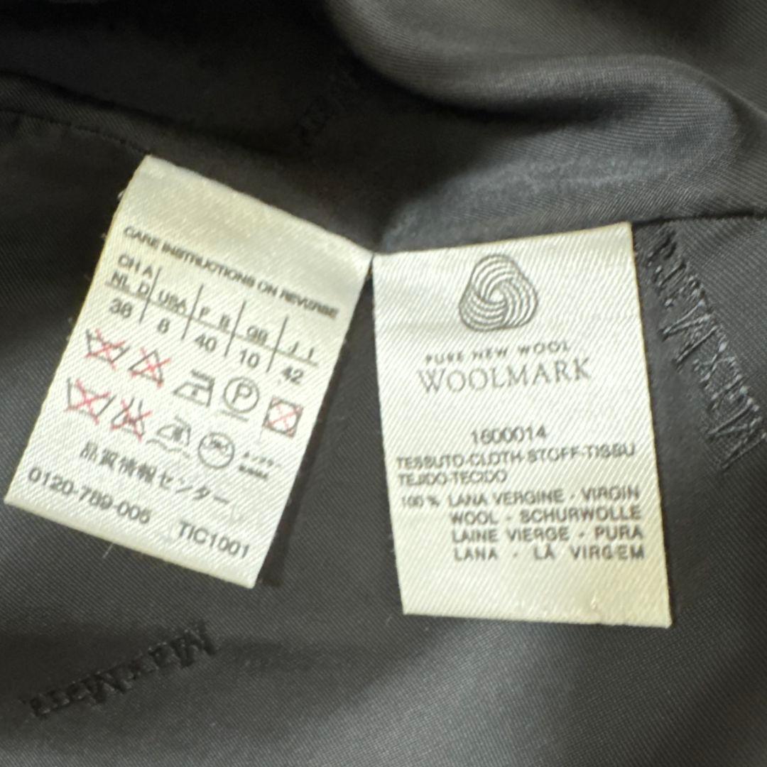 MaxMara 銀タグ ヴァージンウール チェスターコート 42