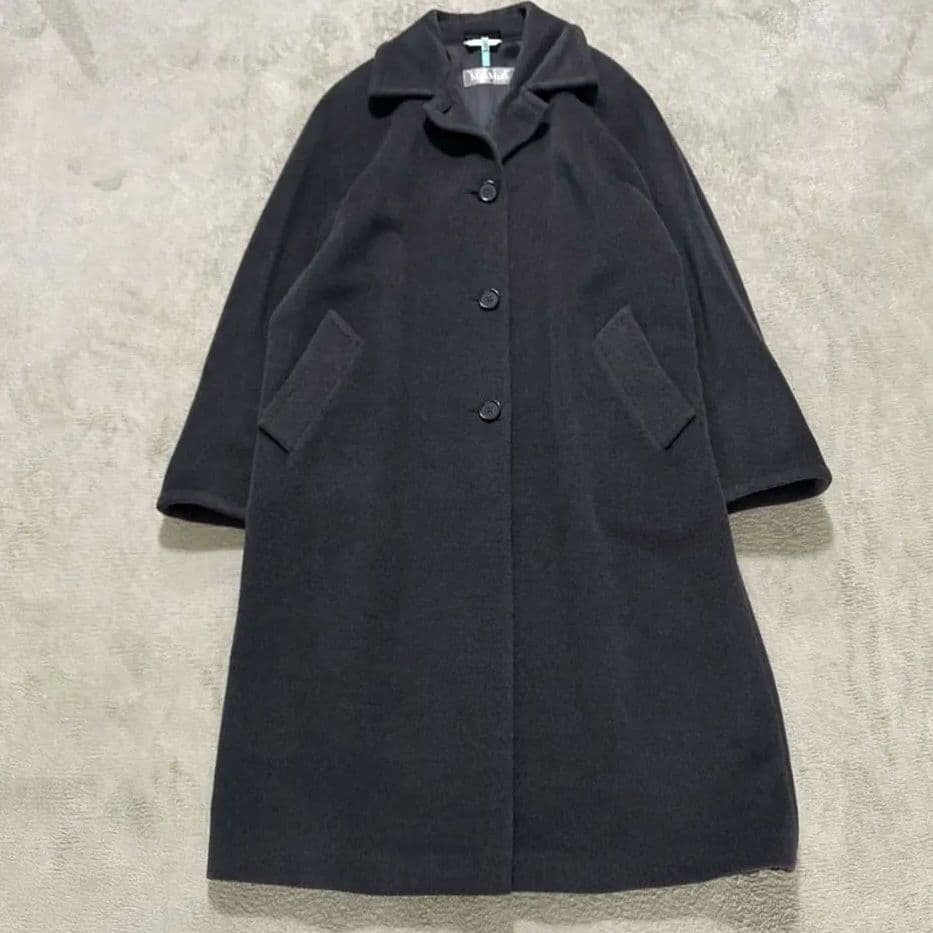 MaxMara 銀タグ ヴァージンウール チェスターコート 42