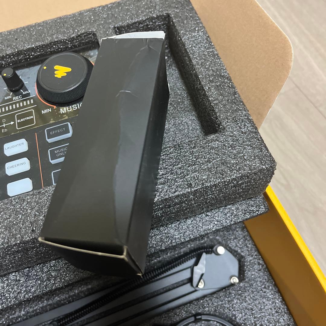 Maono S6 マイク付きオーディオインターフェース 配信・ポッドキャスト用