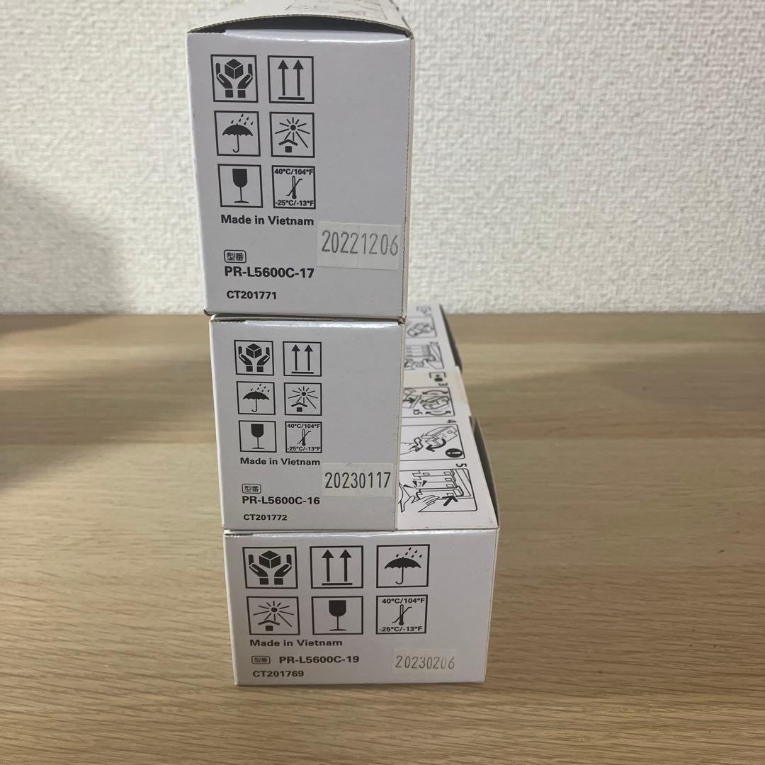 NEC トナーカートリッジ PR-L5600C-17/16/19 3色セット