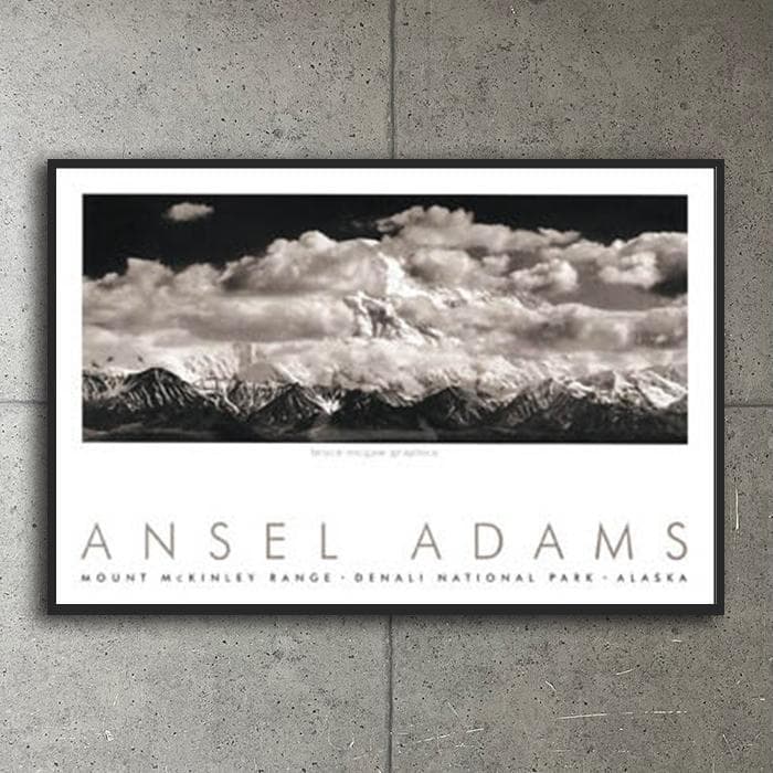 額装品/Mt. McKinley Range /アンセル アダムス