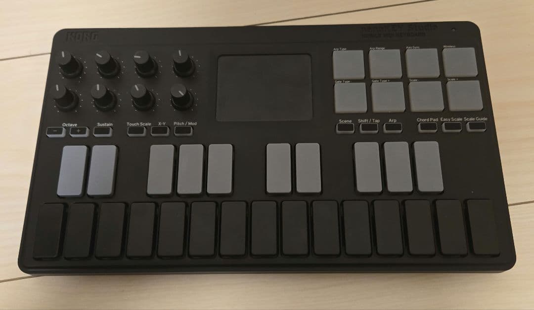 本体とケーブルのみ　korg nano key studio